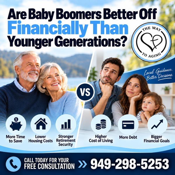 Are Baby Boomers Better Off Financially Than Younger Generations